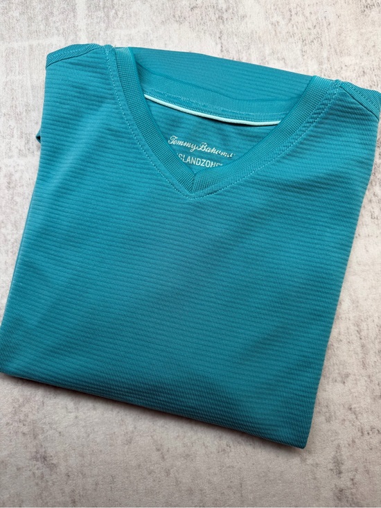 Tommy Bahama Other - Tommy Bahama Island Zone Men's V-Neck Short Sleeve Shirt, Coastal Miami Sz L